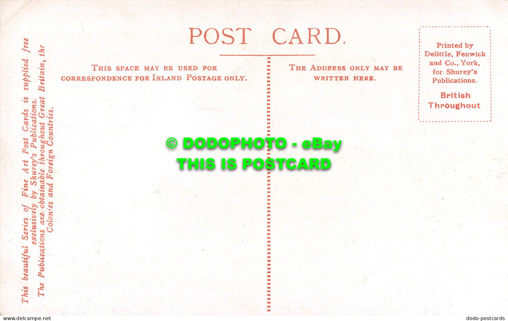 R480640 Suspension Bridge. Shoreham. Fine Art Post Cards. Shureys Publications - Monde