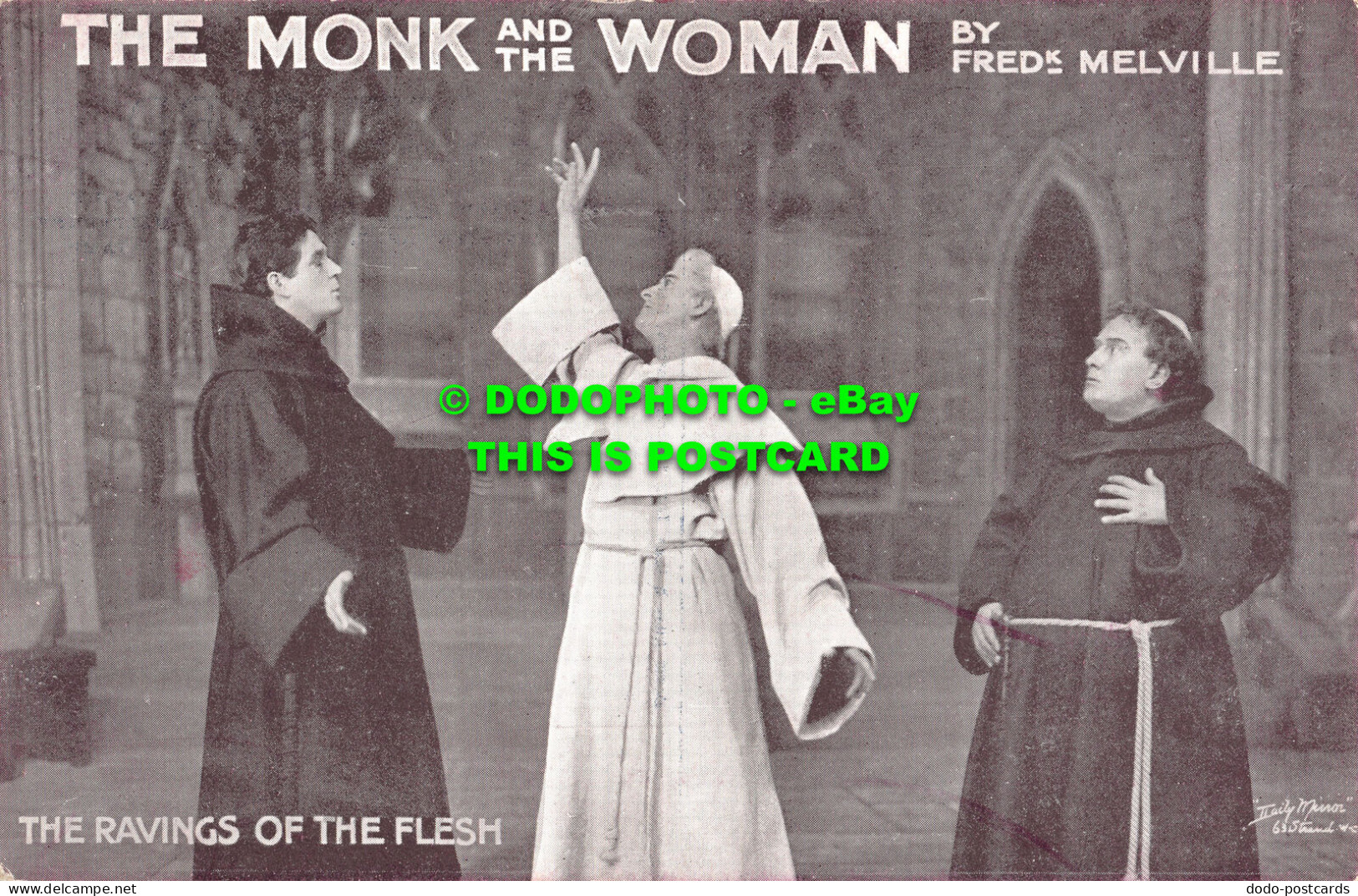 R480345 The Monk And The Woman By Fredk Melville. The Ravings Of The Flesh. Davi - Monde