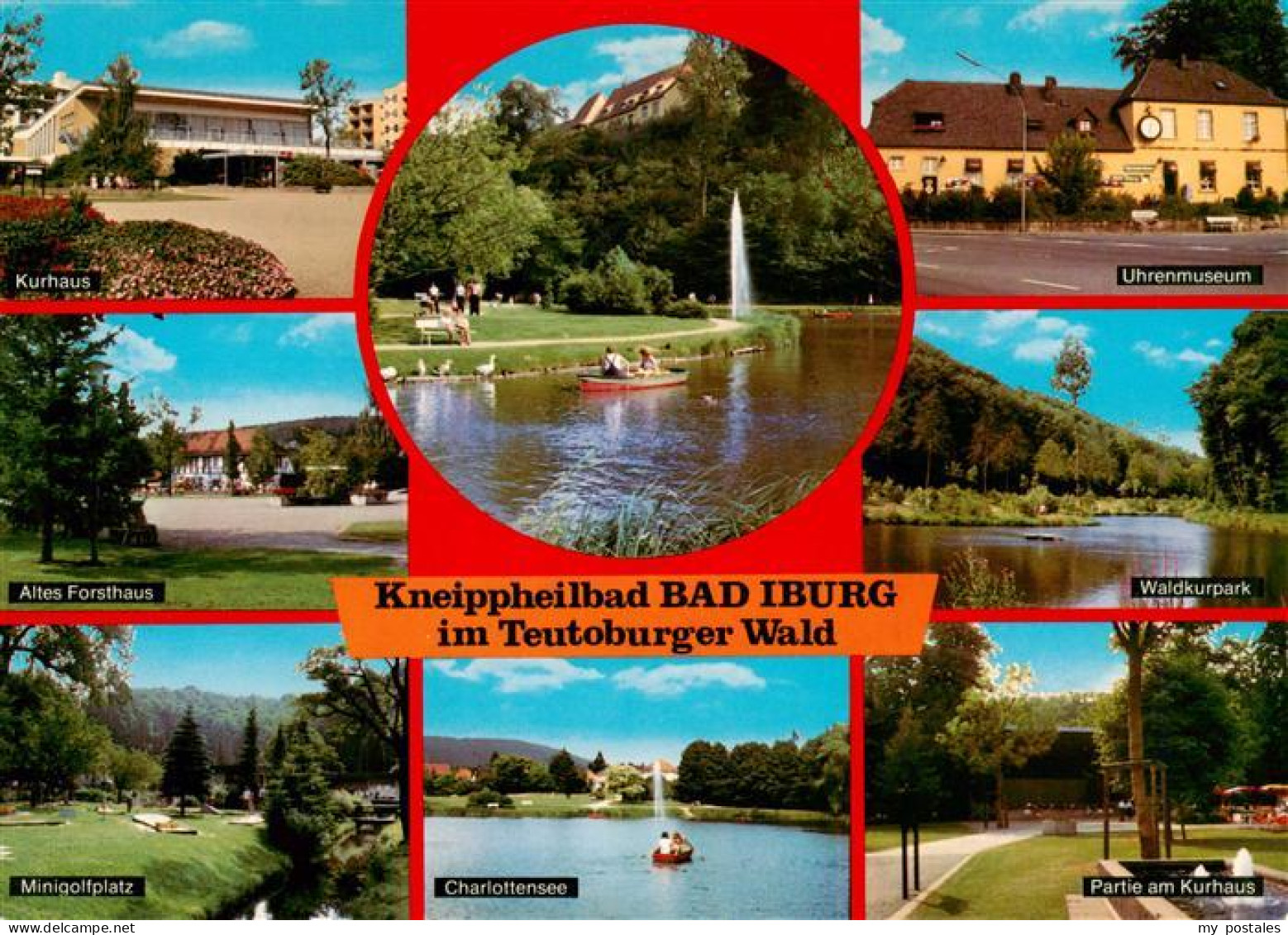 73934106 Bad_Iburg Kurhaus Altes Forsthaus Minigolfplatz Gondelteich Charlottens - Andere & Zonder Classificatie