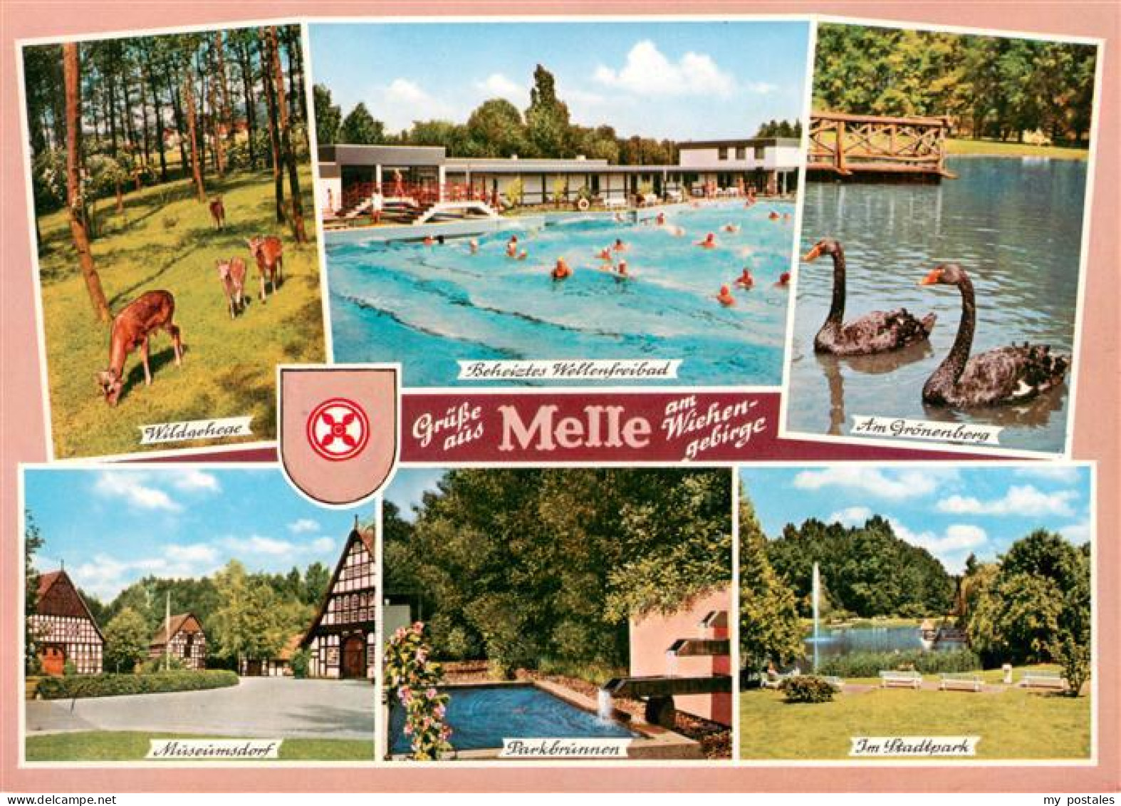 73934086 Melle__Osnabrueck Wildgehege Wellenfreibad Am Groenenberg Museumsdorf P - Melle