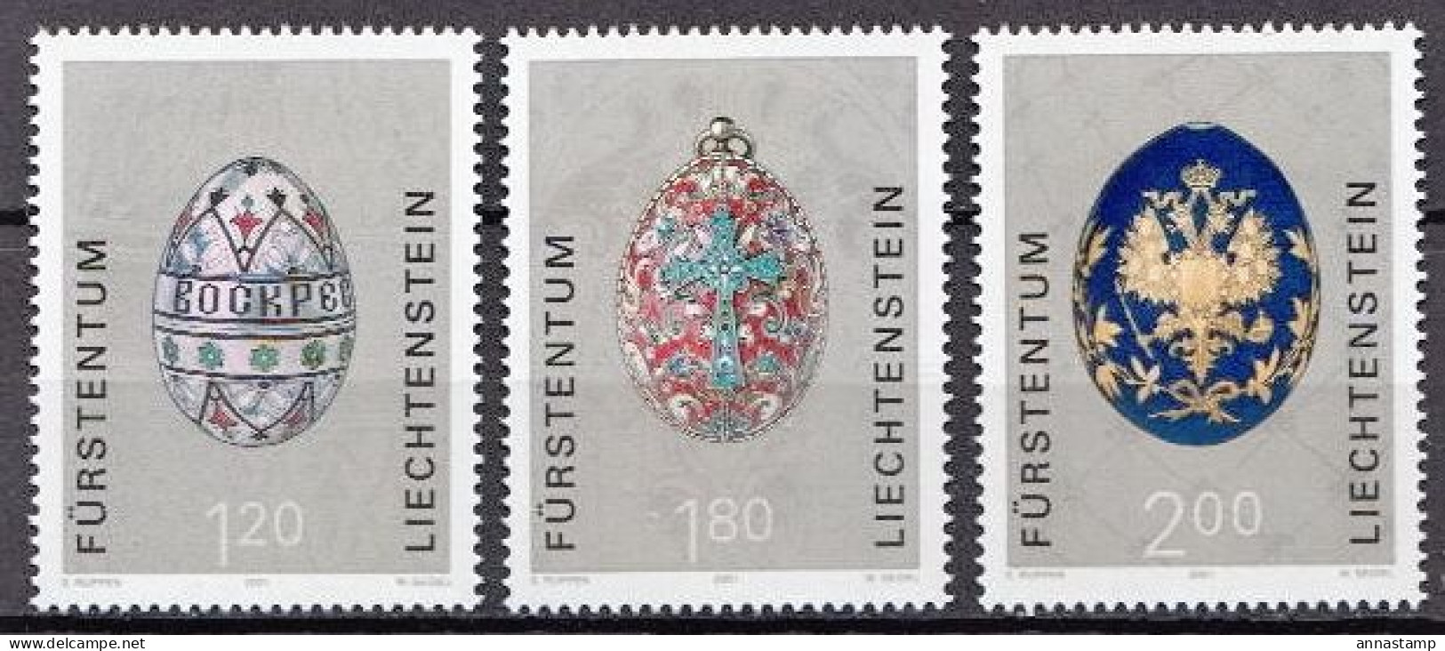 Liechtenstein MNH Set - Ostern