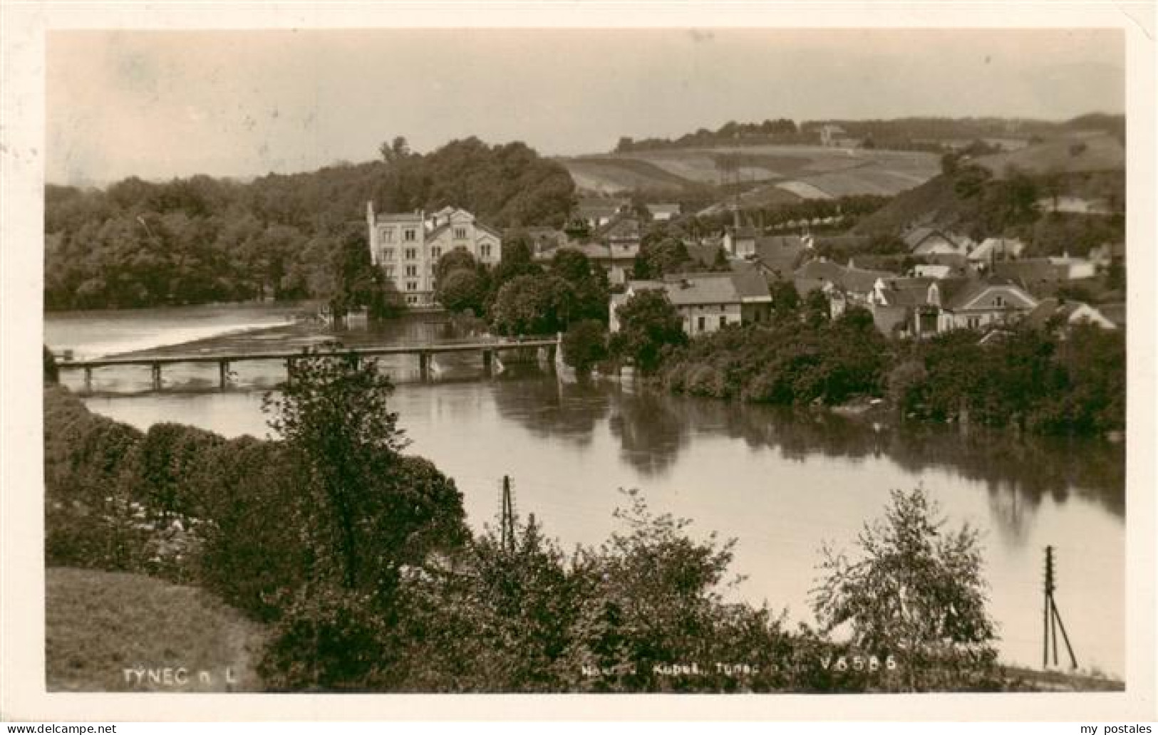 73933971 Tynec_nad_Labem_Elbeteinitz_CZ Panorama - Repubblica Ceca