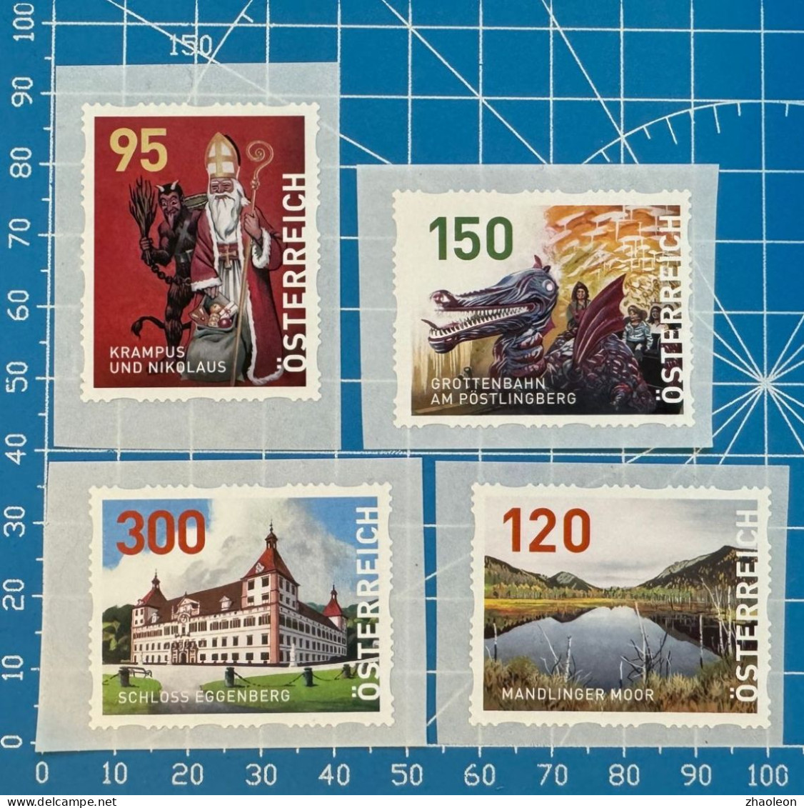 RARE& Best Price Österreich/Austria ** 2023 - Dispenser-Marken Set - Neufs