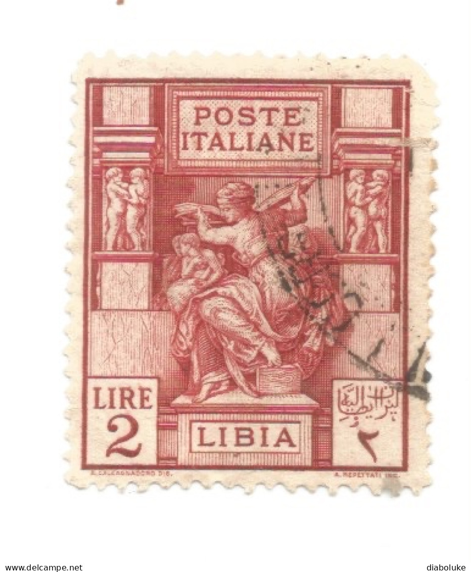 (COLONIE E POSSEDIMENTI) 1924-1931, LIBIA, SIBILLA LIBICA - 7 francobolli usati