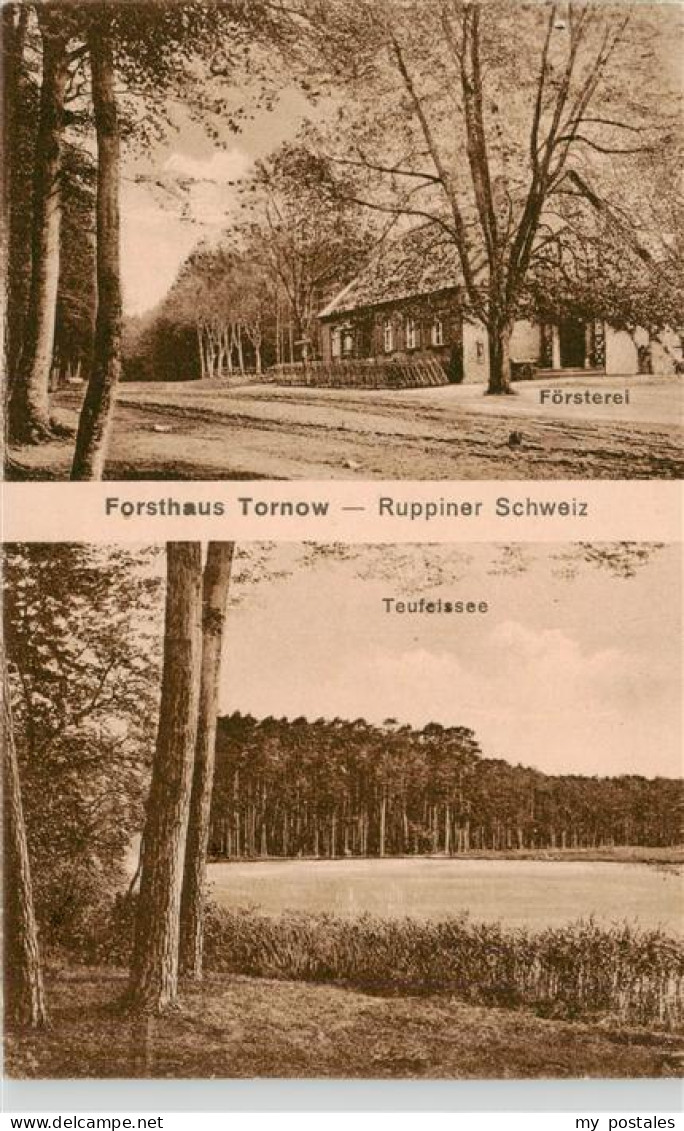 73933940 Neuruppin_Neu-Ruppin Forsthaus Tornow Ruppiner Schweiz Teufelssee - Neuruppin