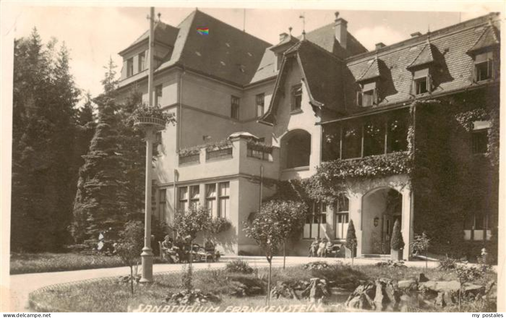 73933934 Rumburg_Rumburk_CZ Sanatorium Frankenstein - República Checa