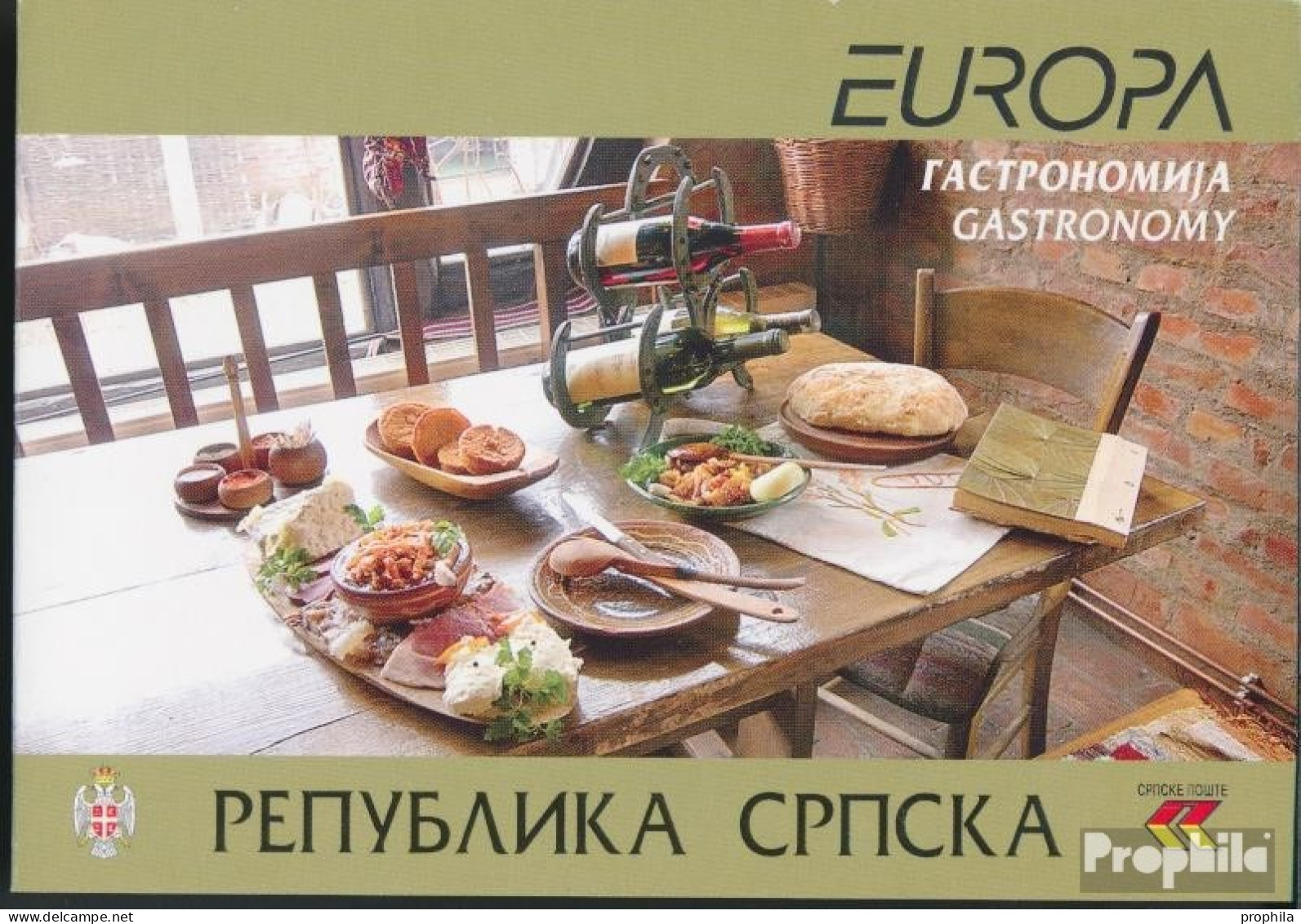 Bosnien - Serbische Republ. MH8 (kompl.Ausg.) Postfrisch 2005 Europa - Gastronomie - Bosnien-Herzegowina