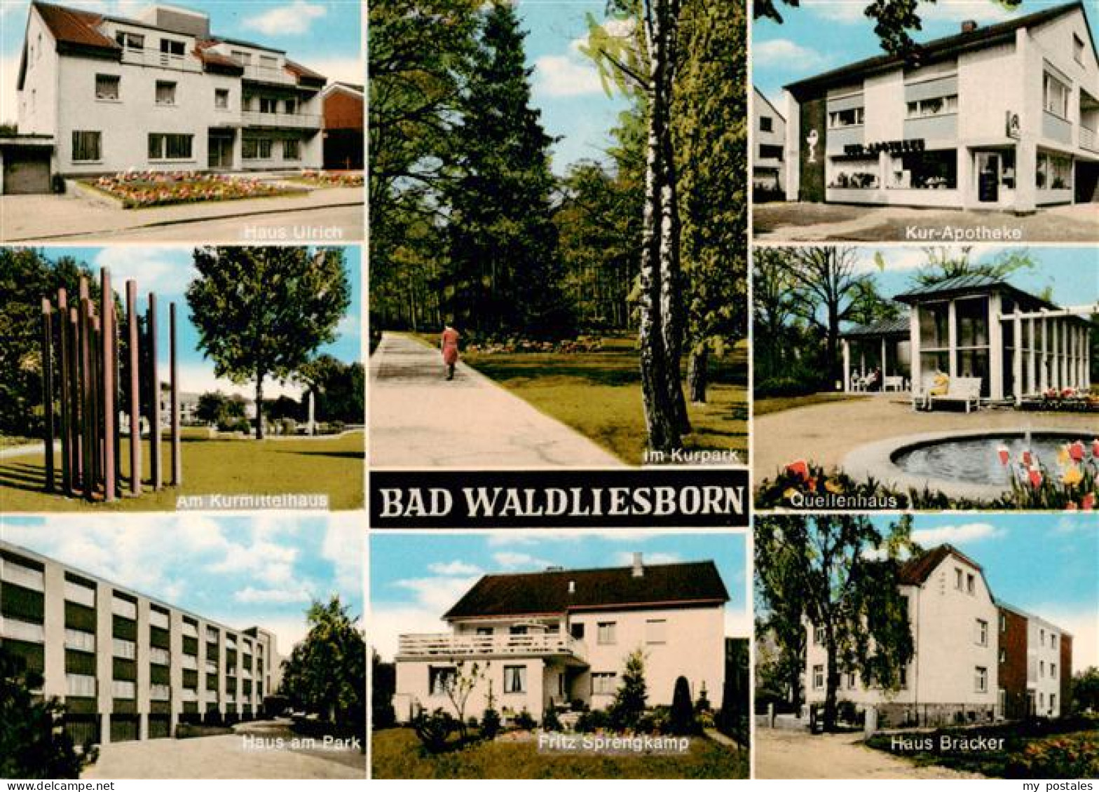 73933903 Bad_Waldliesborn Haus Ulrich Am Kurmittelhaus Haus Am Park Kurpark Frit - Lippstadt