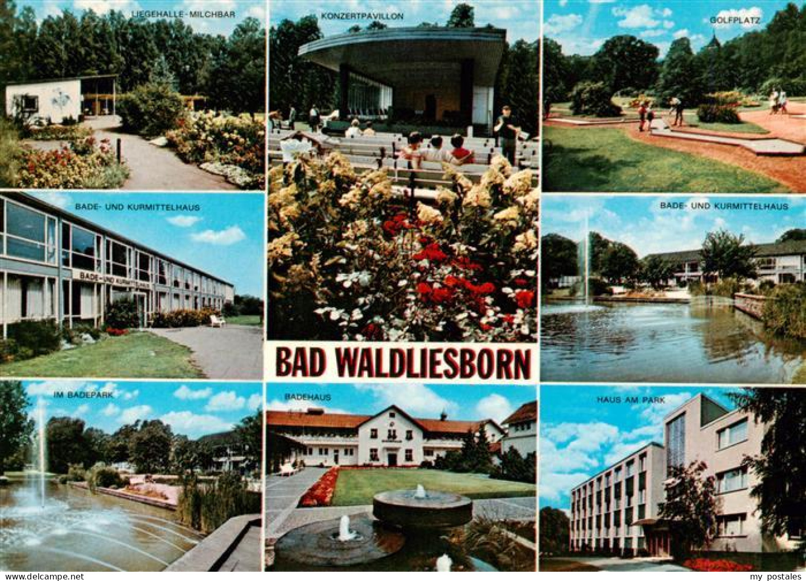 73933900 Bad_Waldliesborn Liegehalle Bade Und Kurmittelhaus Badepark Konzertpavi - Lippstadt