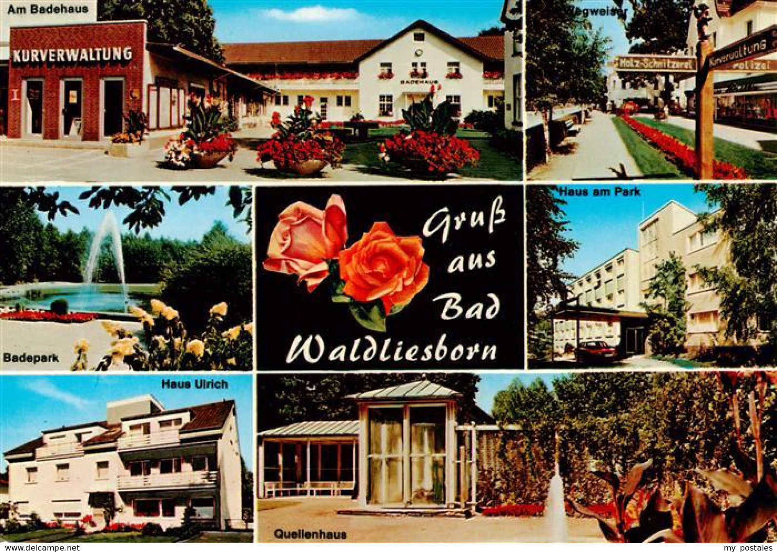 73933893 Bad_Waldliesborn Kurverwaltung Badepark Haus Am Park Haus Ulrich Quelle - Lippstadt