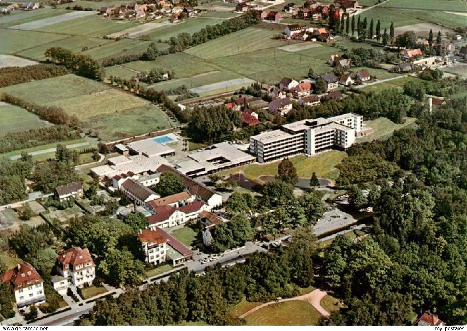 73933891 Bad_Waldliesborn Kurzentrum Und Sanatorium Fliegeraufnahme - Lippstadt