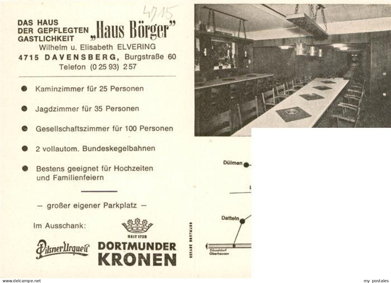 73933872 Davensberg_Ascheberg Haus Boerger Gastraeume  - Ascheberg