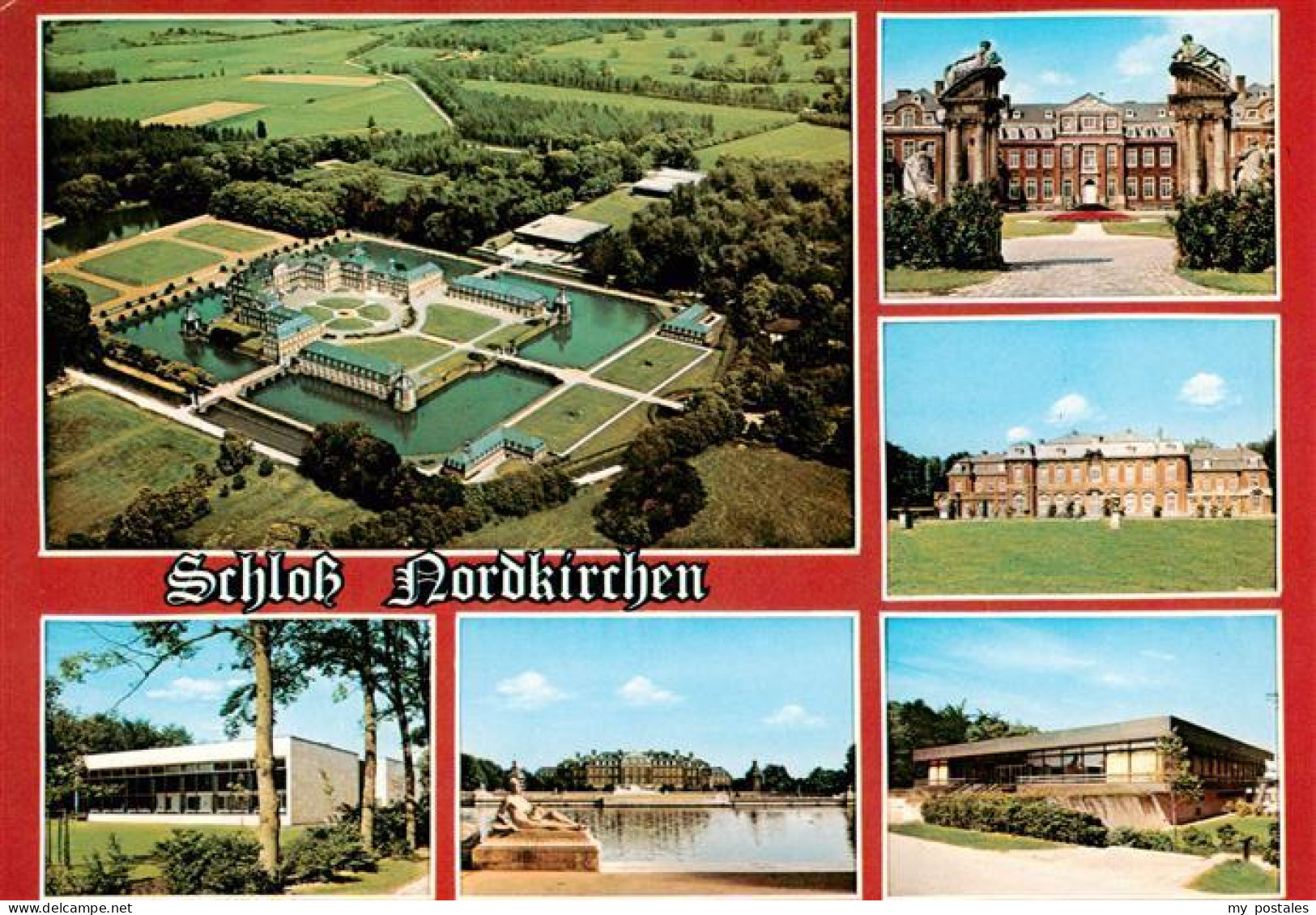 73933845 Nordkirchen Fliegeraufnahme Schloss Nordkirchen Teilansichten Schwimmba - Other & Unclassified