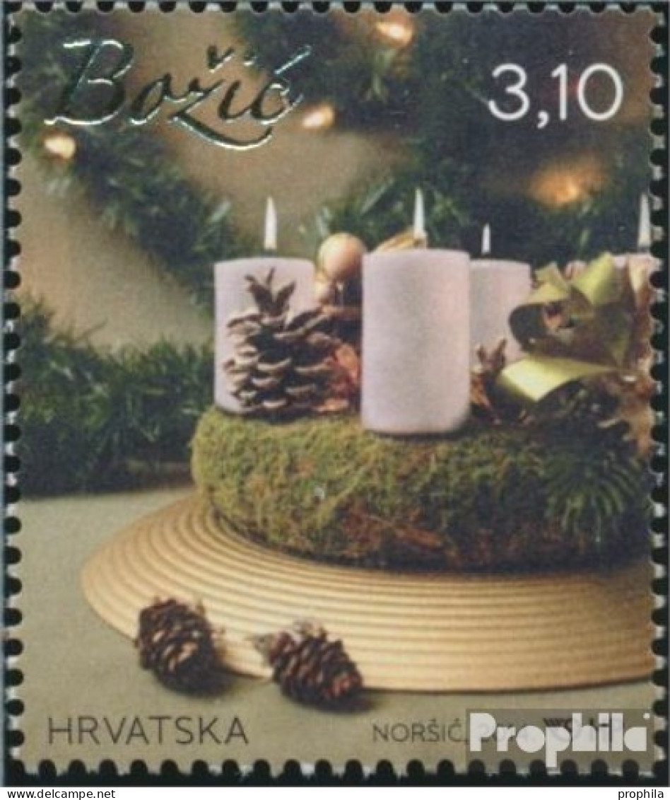 Kroatien 1155 (kompl.Ausg.) Postfrisch 2014 Weihnachten - Kroatië