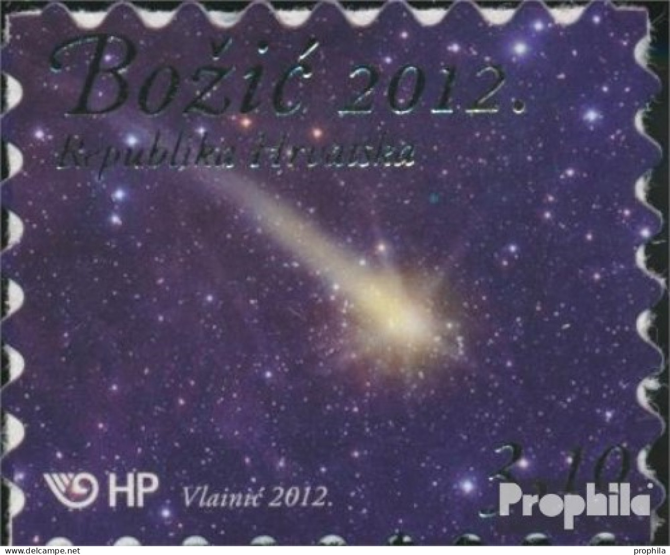 Kroatien 1065 (kompl.Ausg.) Postfrisch 2012 Weihnachten - Komet - Kroatië