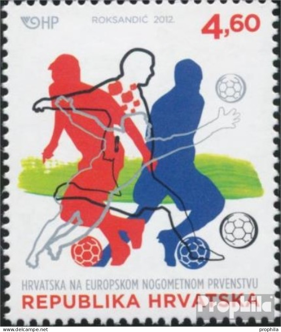 Kroatien 1039 (kompl.Ausg.) Postfrisch 2012 Fussball EM - Croatia