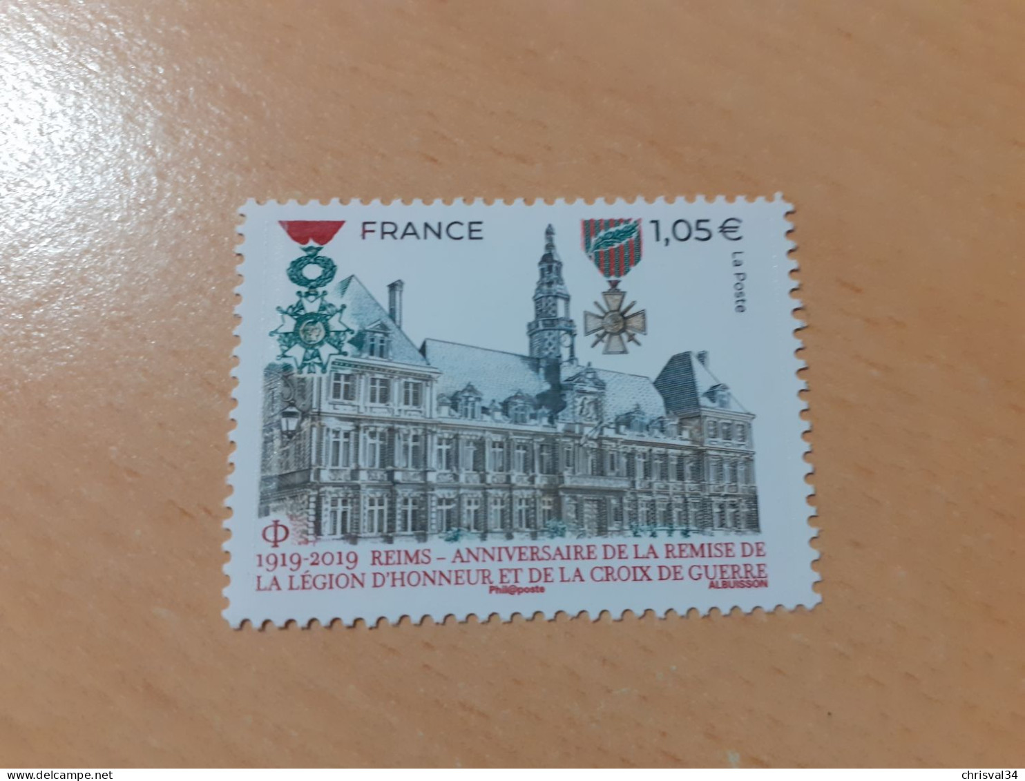 TIMBRE  DE  FRANCE   ANNÉE  2019     N  5338   NEUF  SANS  CHARNIÈRE - Unused Stamps