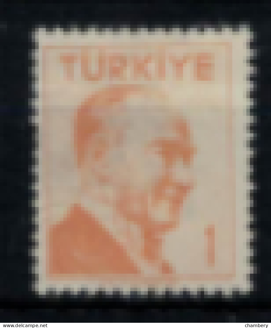 Turquie - "Atatürk" - Neuf 1* N° 1298 De 1956 - Ungebraucht