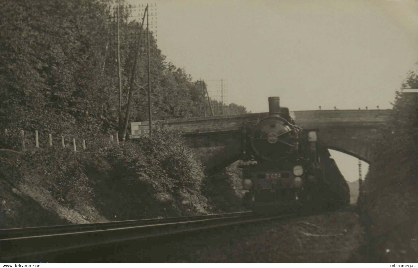 Locomotive 3634, Chantilly - Photo L. Hermann - Trains