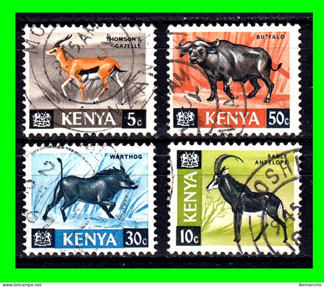 KENIA (  AFRIKA )  SELLOS DIFERENTES AÑOS Y VALORES - Kenia (1963-...)