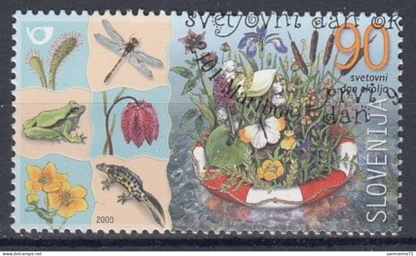 SLOVENIA 311,used,hinged - Milieubescherming & Klimaat