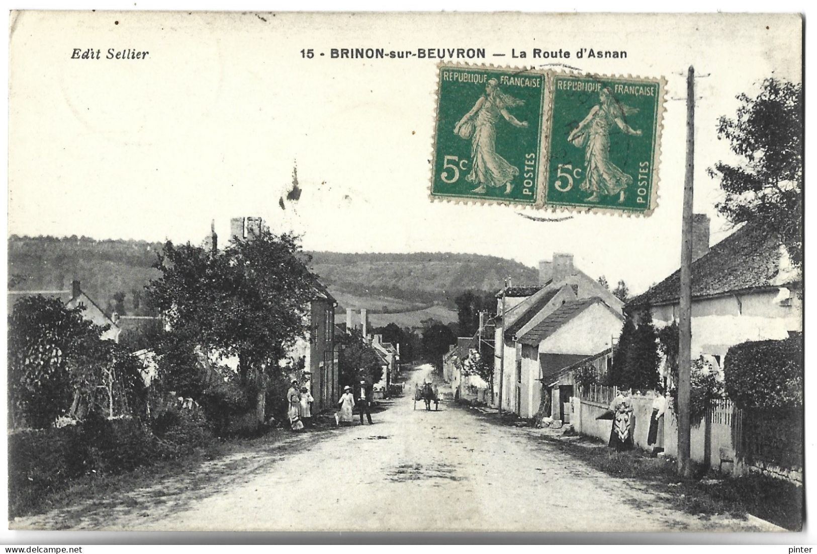 BRINON SUR BEUVRON - La Route D'Asnan - Brinon Sur Beuvron