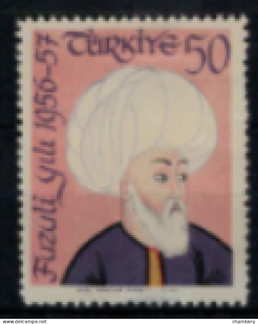 Turquie - "4ème Centenaire De La Mort Du Poète Fuzuli" - T. Neuf 1* N° 1536 De 1957 - Unused Stamps