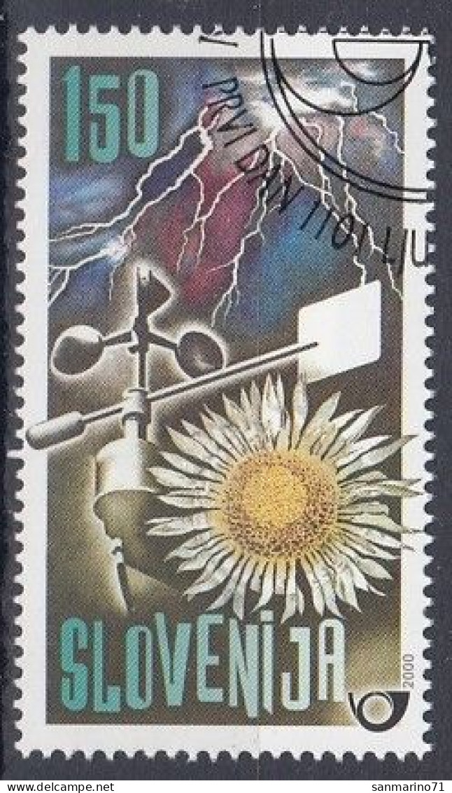 SLOVENIA 312,used,hinged - Climate & Meteorology