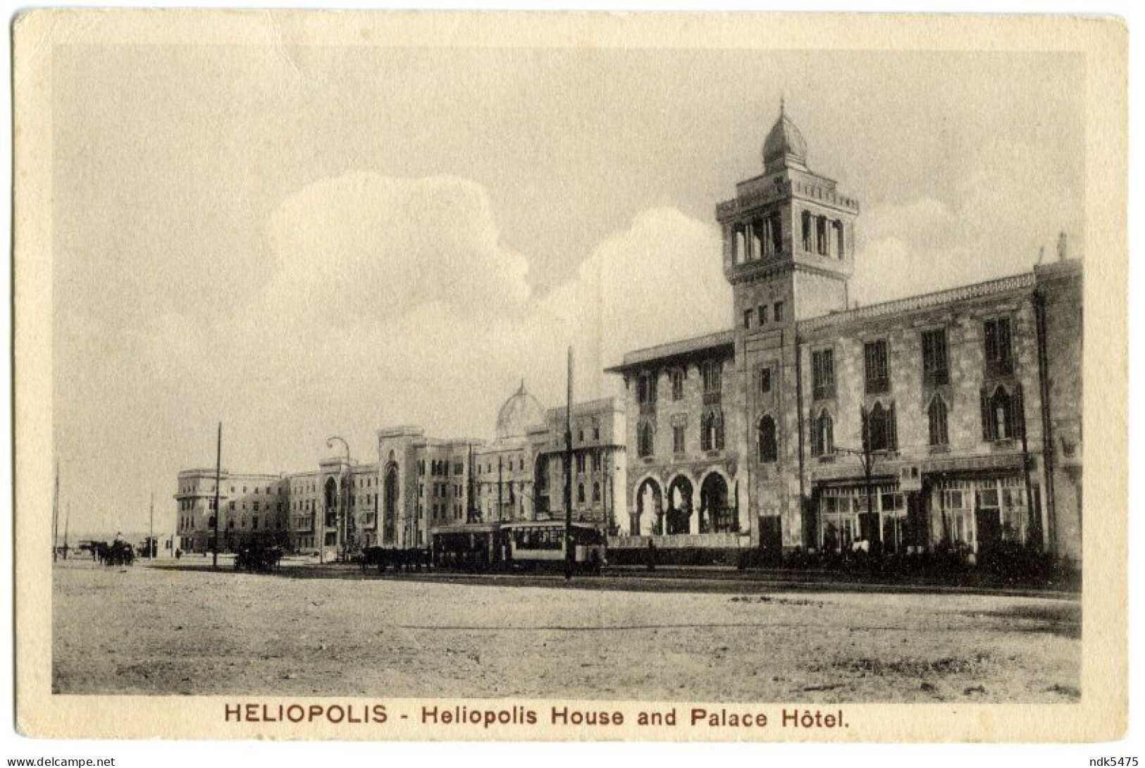 EGYPT : HELIOPOLIS HOUSE AND PALACE HOTEL - Other & Unclassified