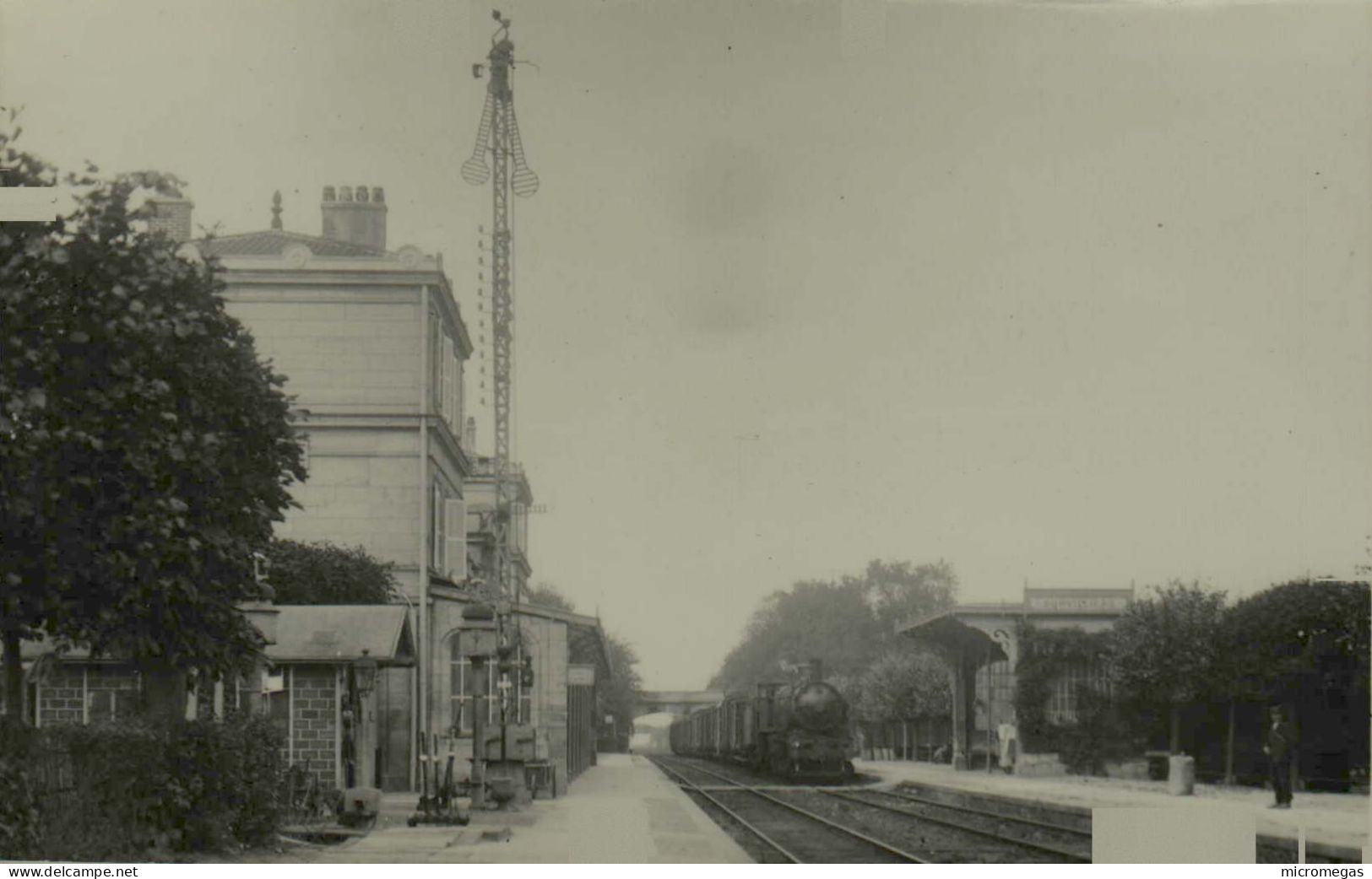 Reproduction - Train En Gare De Survilliers - Trains