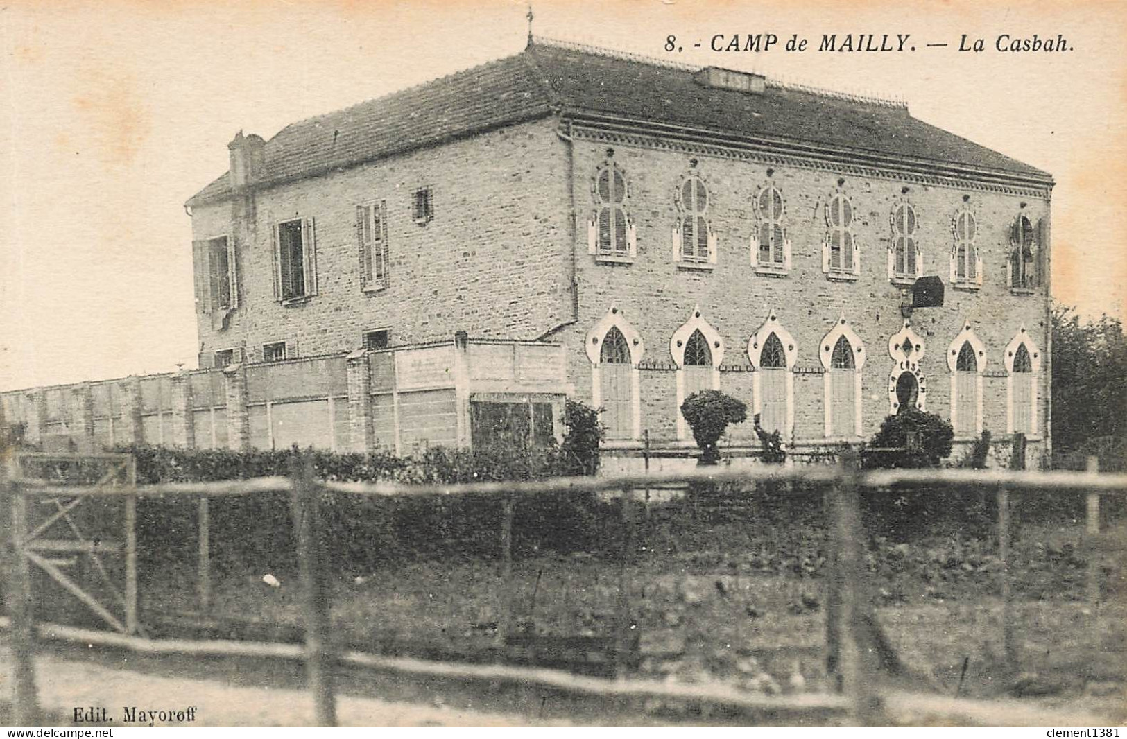 Militaria Camp De Mailly La Casbah - Casernes