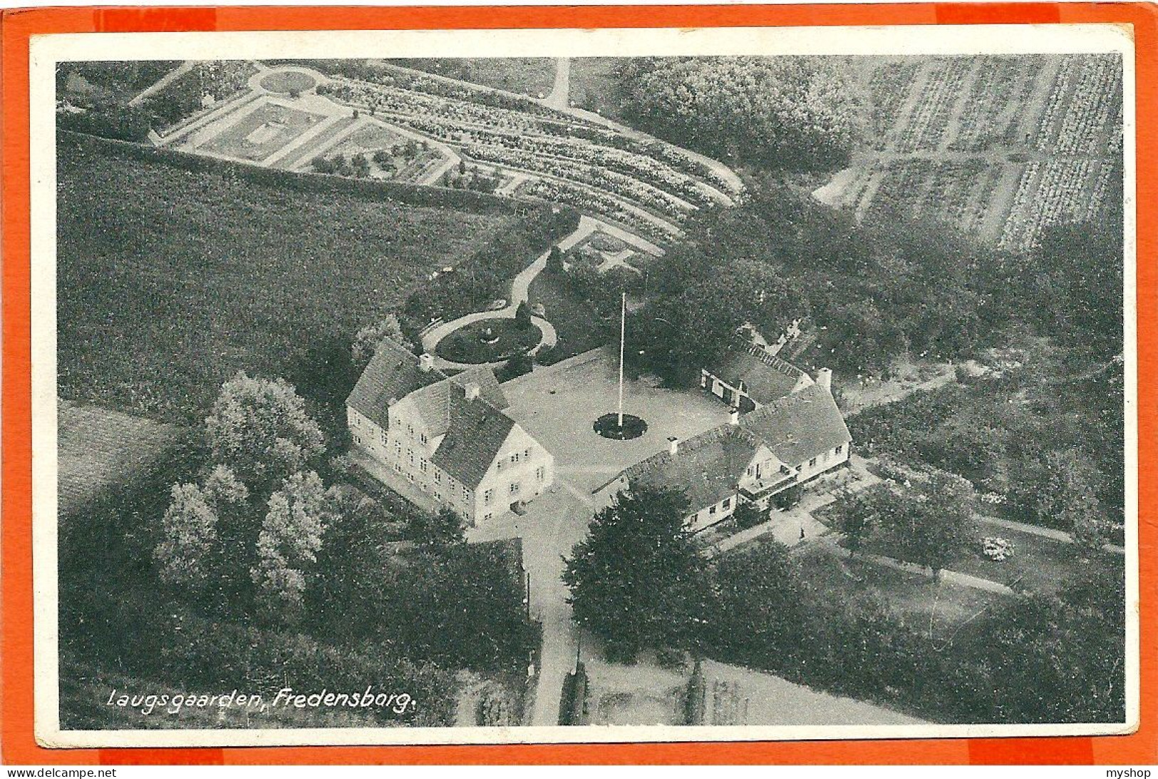 DK127_ *  LAUSGAARDEN,  FREDERIKSBORG,  PARKENS SLOTTS SØPRIVATE STEMPEL  * SEE SCANS * - Danemark