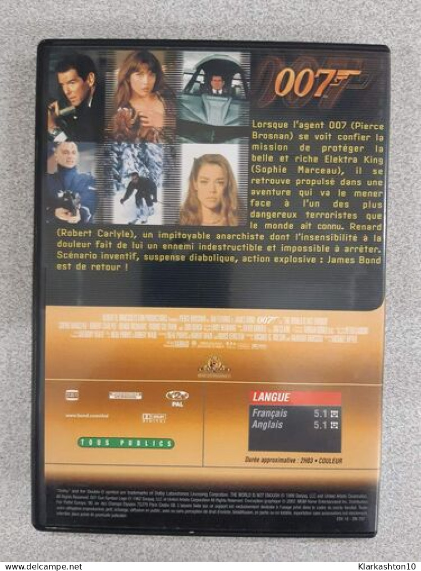 DVD Film - James Bond 007 - Le Monde Ne Suffit Pas - Otros & Sin Clasificación