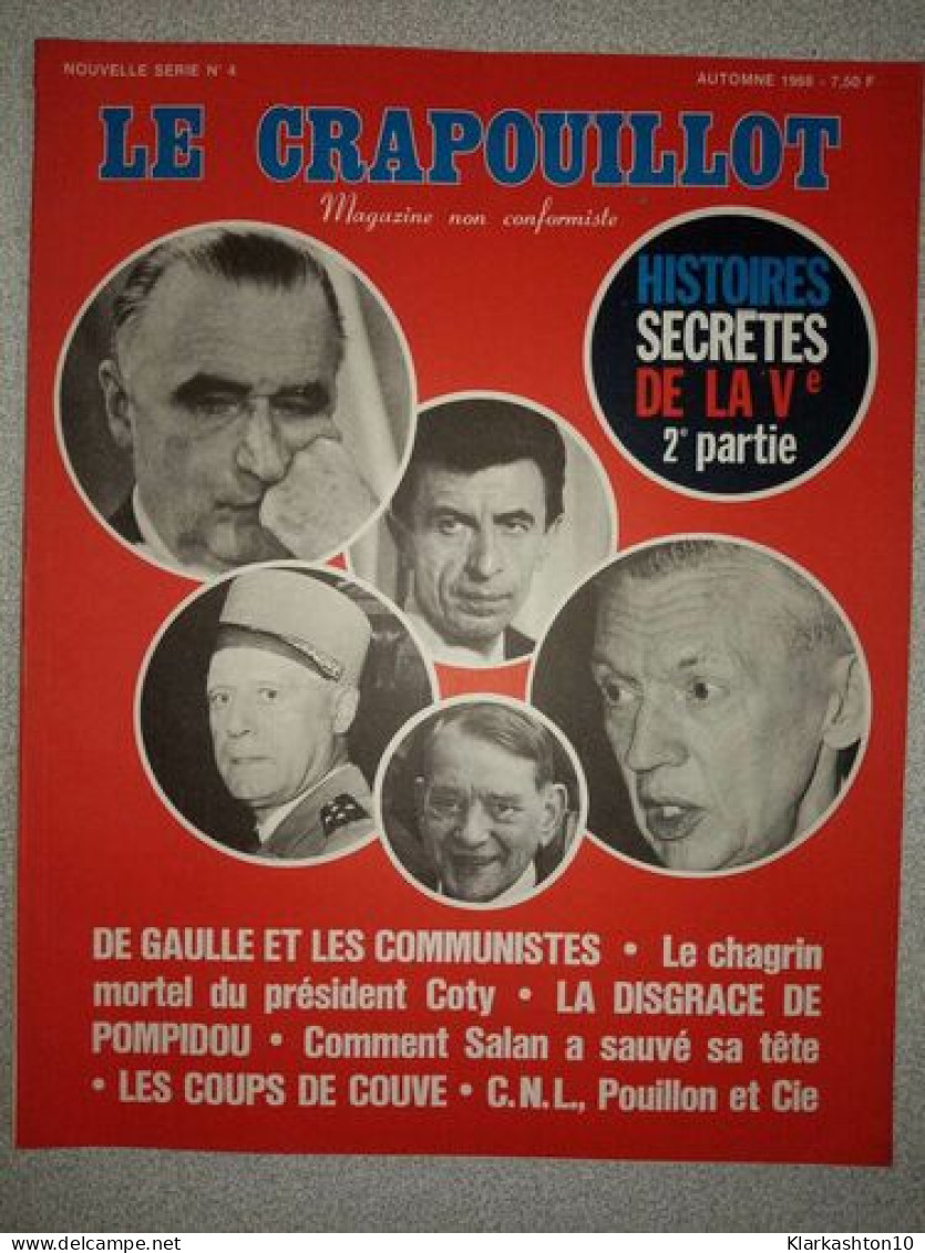 Le Crapouillot Nº 4 / 1968 - Zonder Classificatie