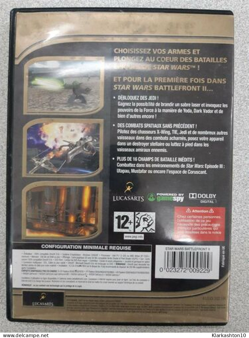 PC DVD ROM - Star Wars II Battlefront - Otros & Sin Clasificación