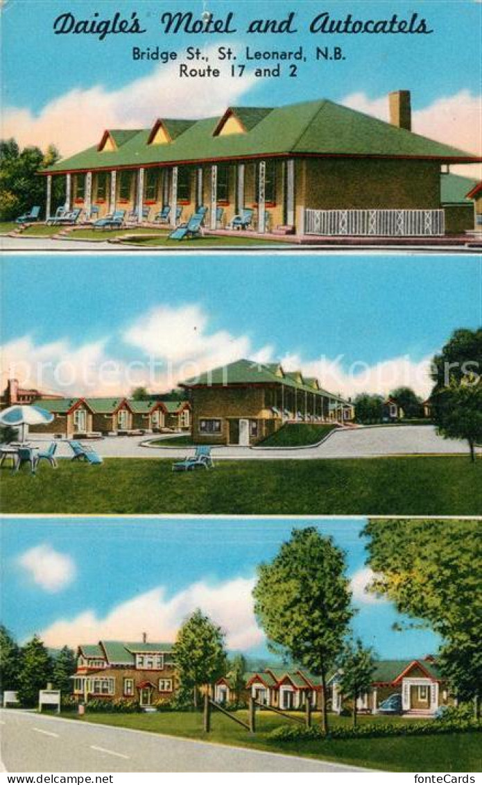 73131554 New_Brunswick Daigles Motel Autocatels - Other & Unclassified