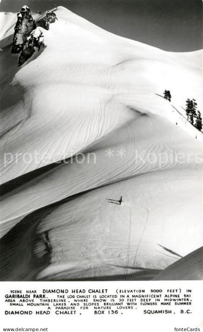 73130839 Squamish Scene Near Diamond Head Chalet In Garibaldi Park Alpin Ski Are - Non Classés