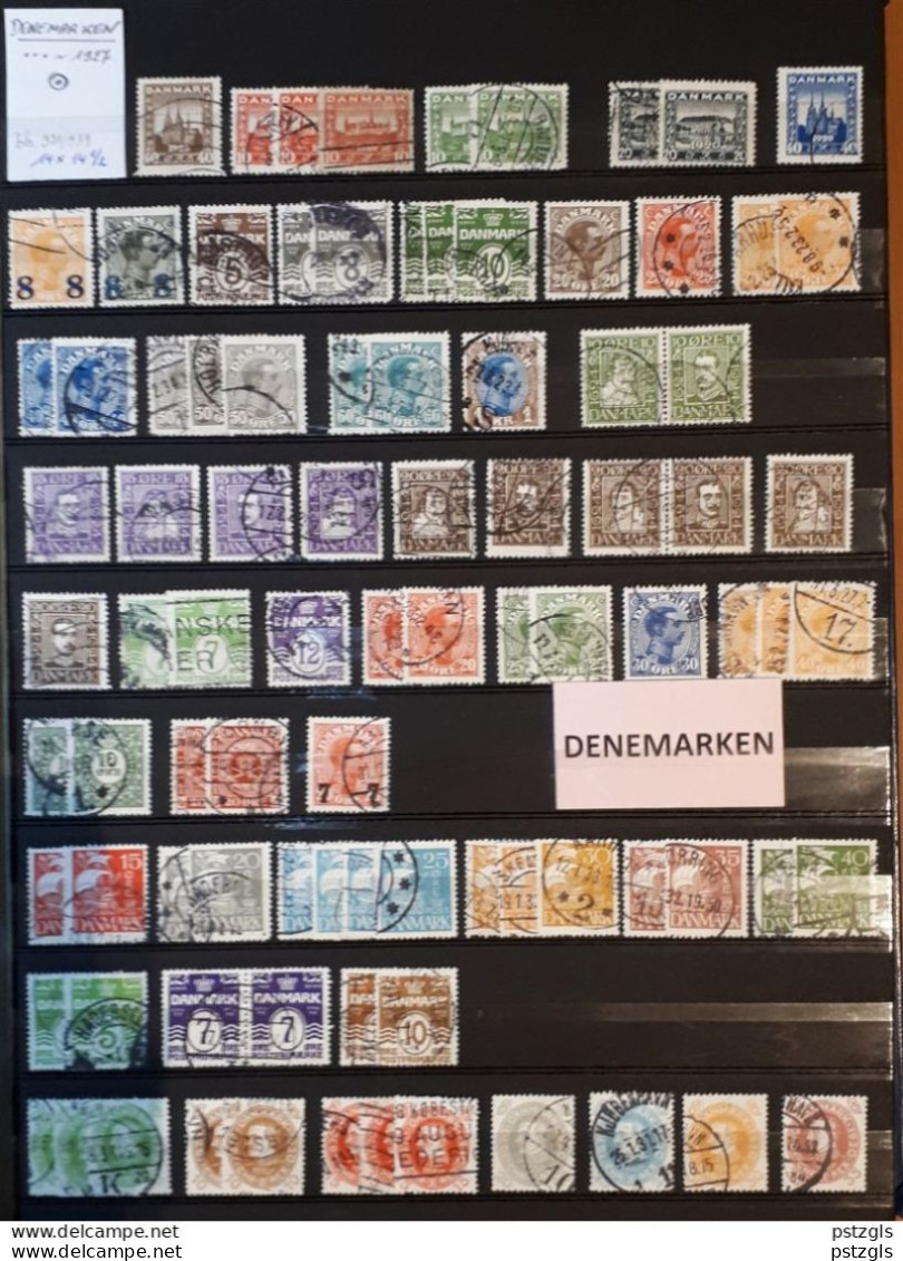 Lot Danmark ... - Ca. 1945 / Used - MH (4 Scans) - Verzamelingen