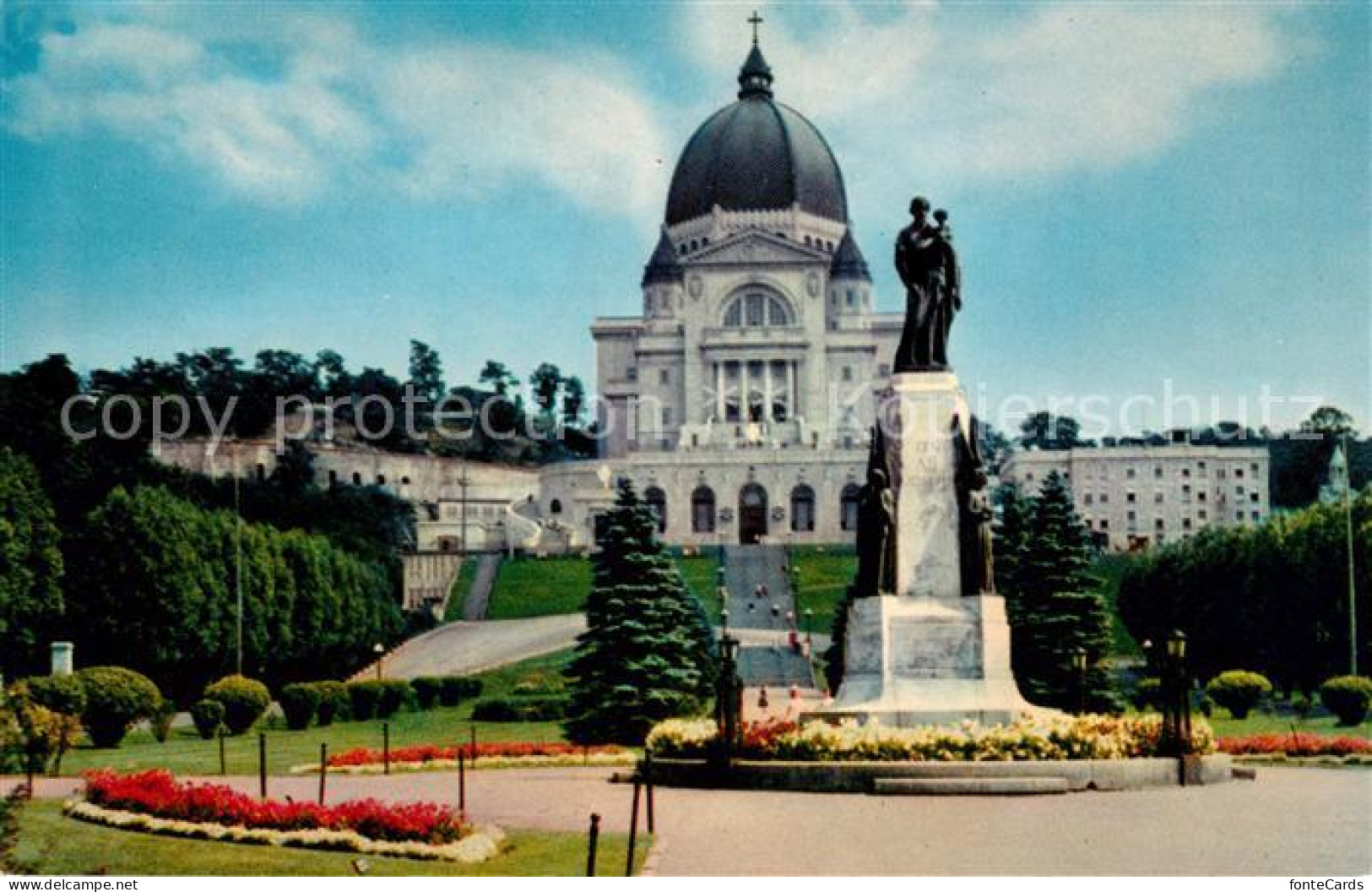 73130825 Montreal Quebec St Joseph's Oratory Monument Statue Montreal Quebec - Non Classés