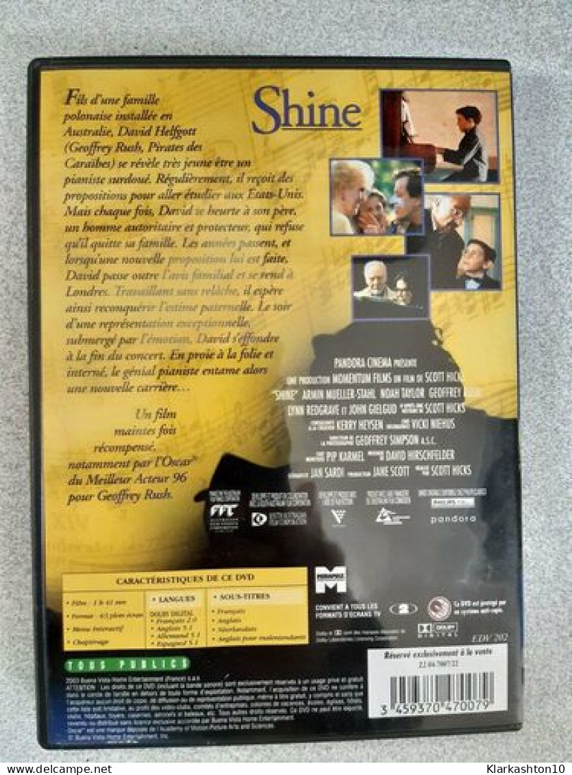 DVD Film - Shine - Otros & Sin Clasificación