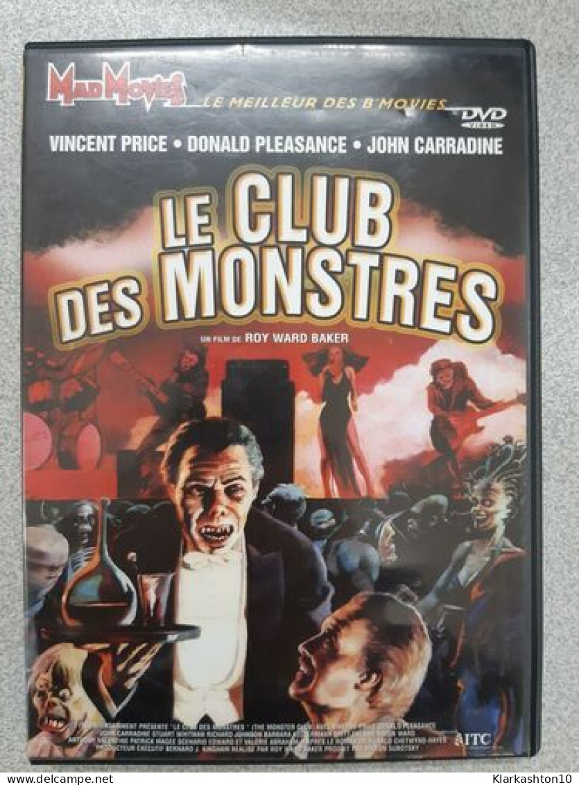 DVD Film - Le Club Des Monstres - Otros & Sin Clasificación