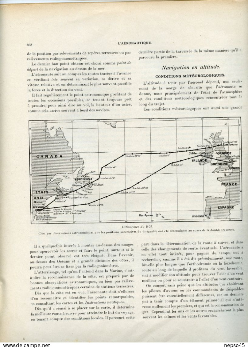 L'Aéronautique revue illustrée.Avril 1920.Aviation.avions Fokker.essais aérodynamiques.