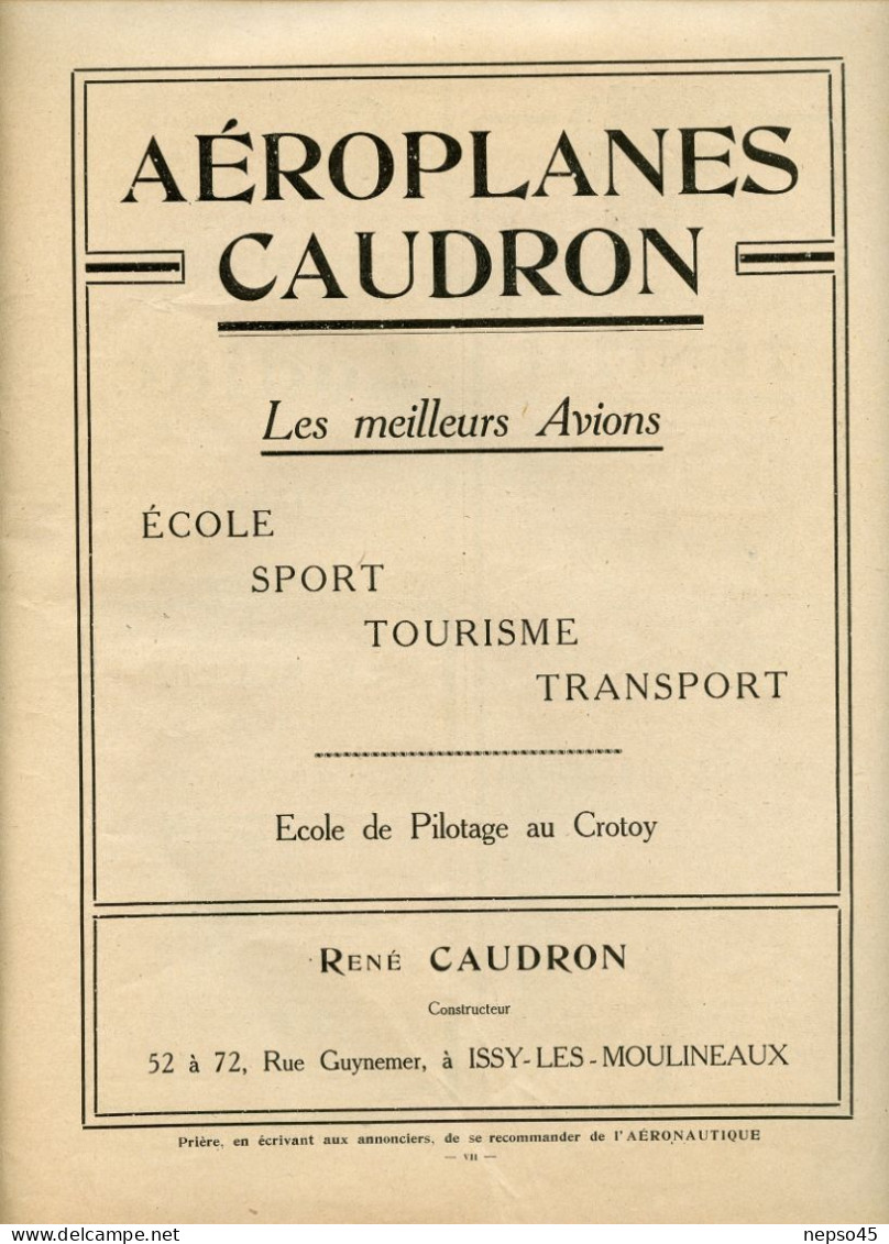 L'Aéronautique revue illustrée.Avril 1920.Aviation.avions Fokker.essais aérodynamiques.