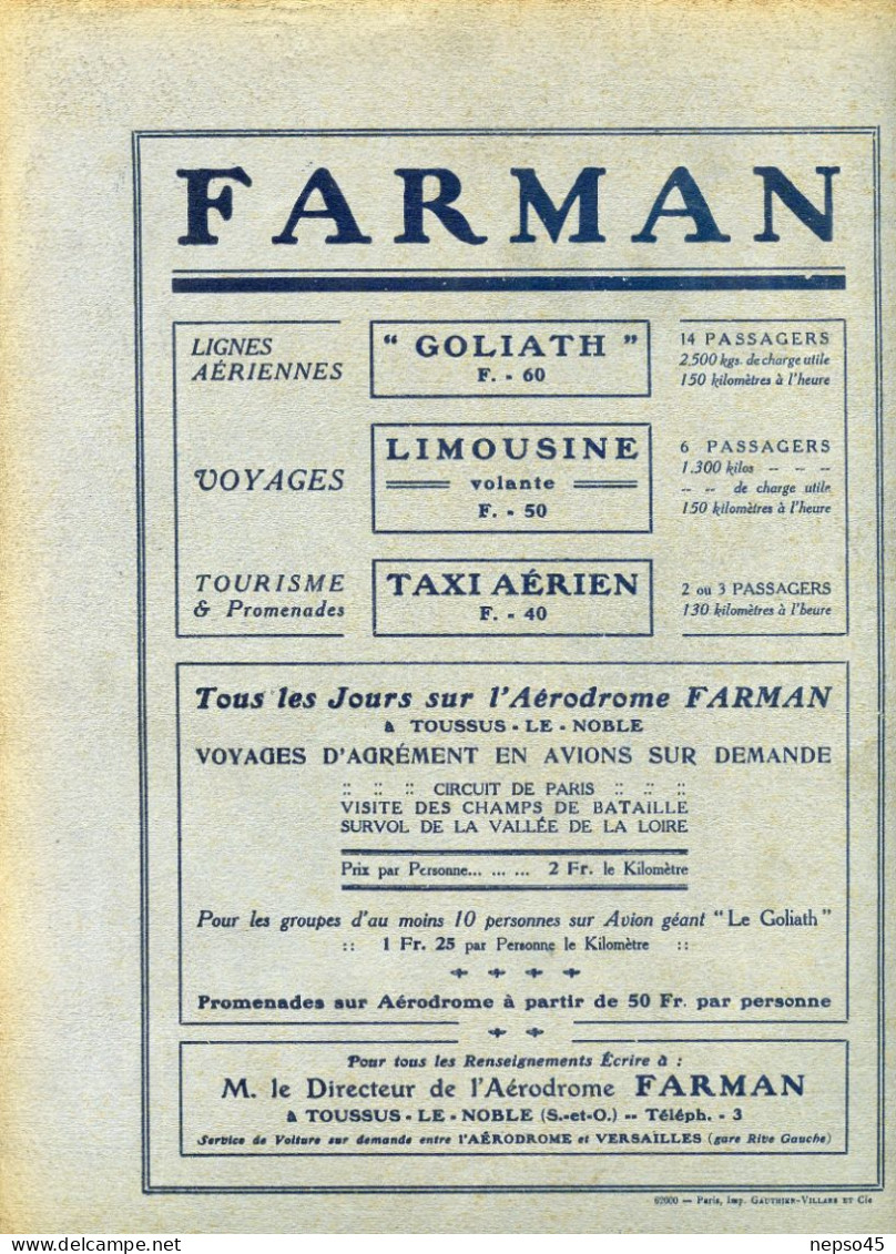 L'Aéronautique revue illustrée.Avril 1920.Aviation.avions Fokker.essais aérodynamiques.