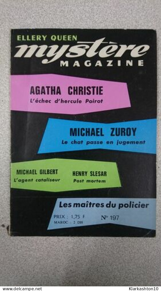 Mystere Magazine N°197 - Altri & Non Classificati