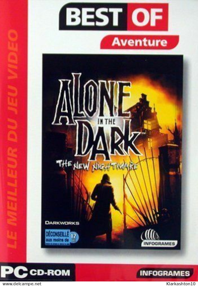 PC CD-ROM : Alone In The Dark - Autres & Non Classés