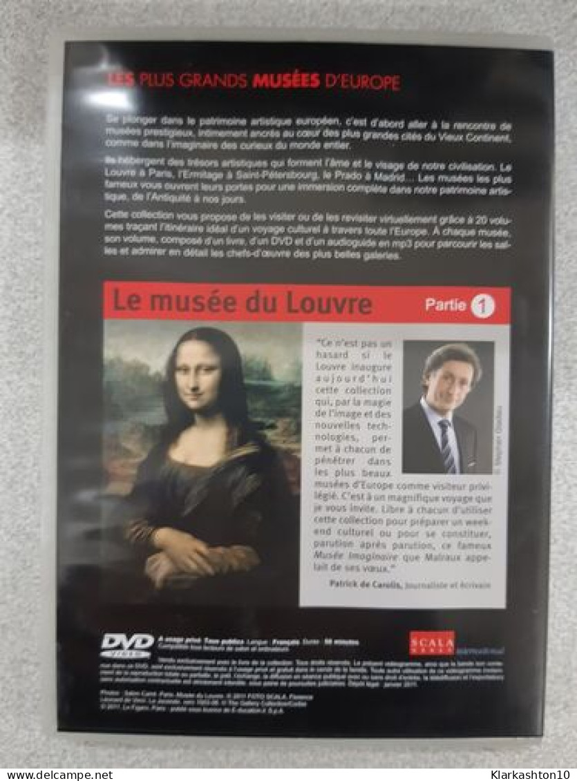 DVD Reportage - Le Musée Du Louvre Part. 1 - Otros & Sin Clasificación