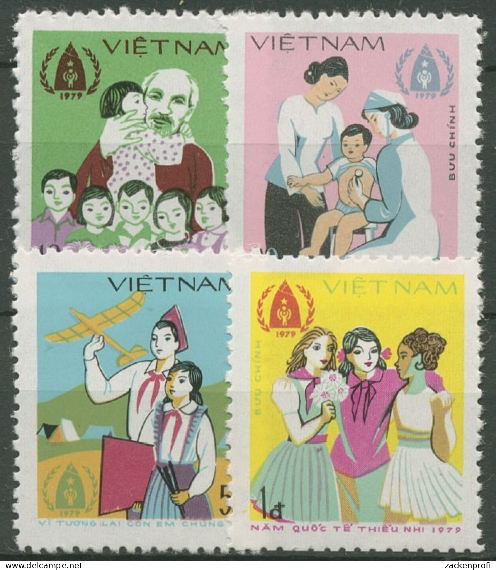 Vietnam 1979 Internationales Jahr Des Kindes 1040/43 Ungebraucht O.G. - Vietnam