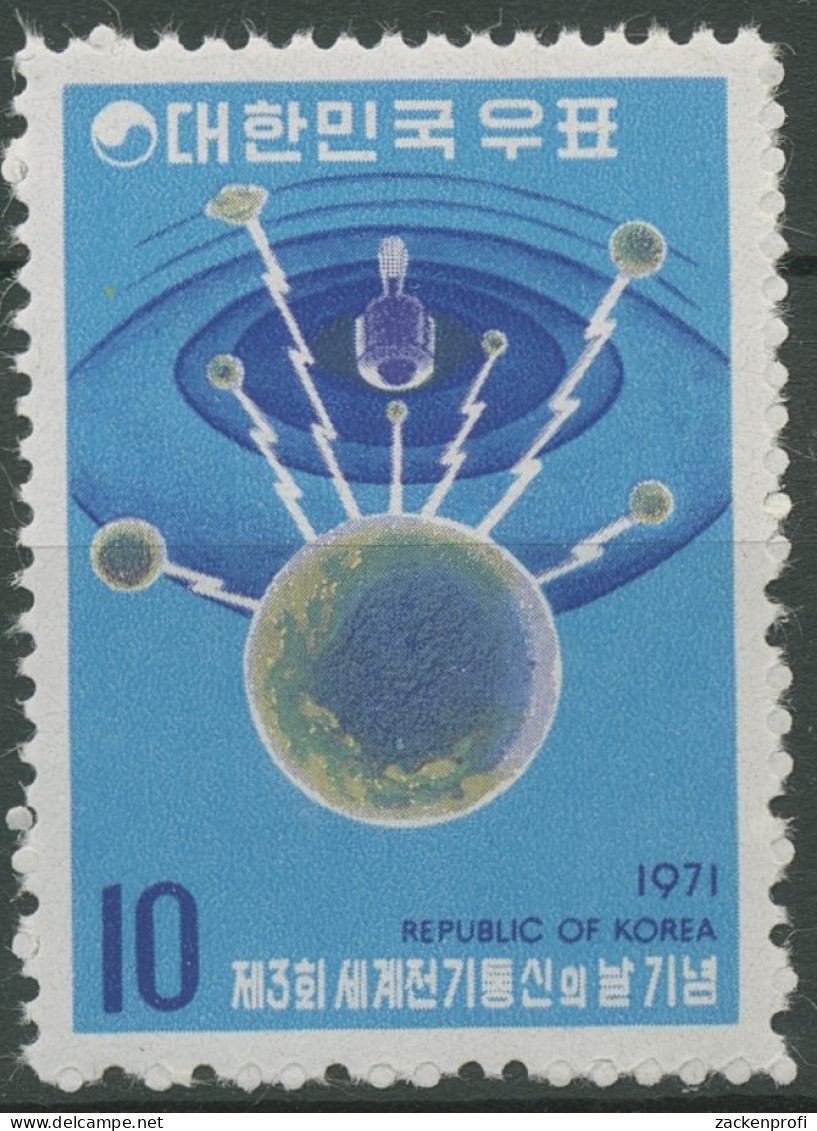 Korea (Süd) 1971 Weltfernmeldetag 767 Postfrisch - Corea Del Sud