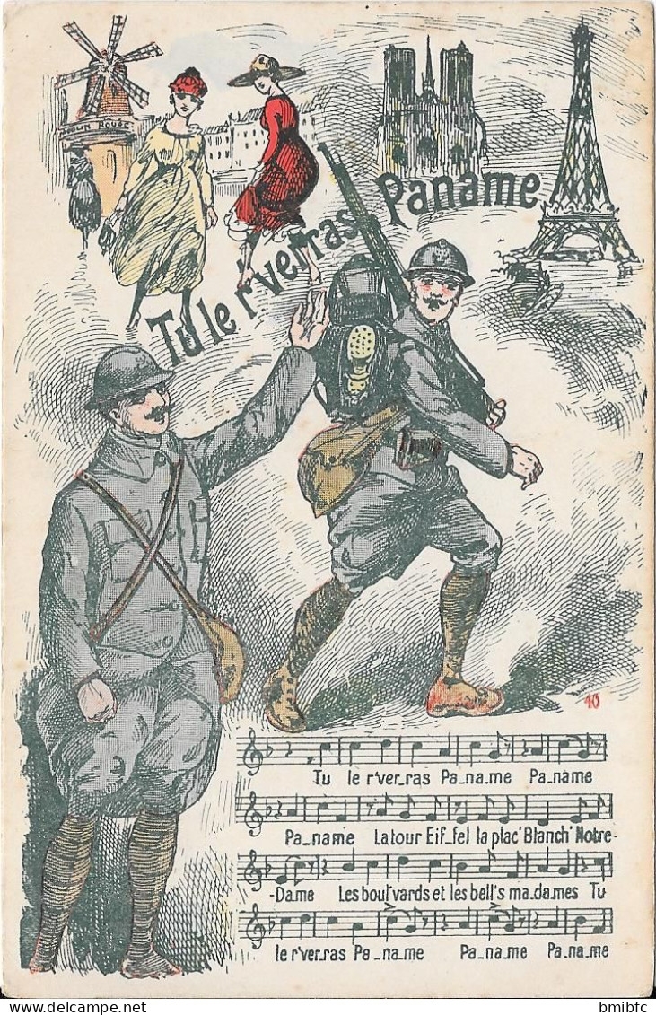 Tu Le Reverras Paname - War 1914-18